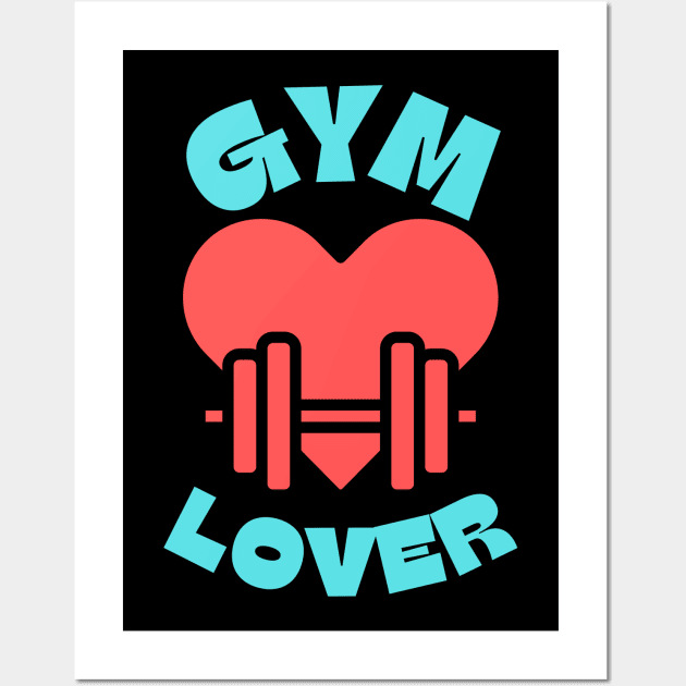 GYM LOVER Wall Art by tee-sailor